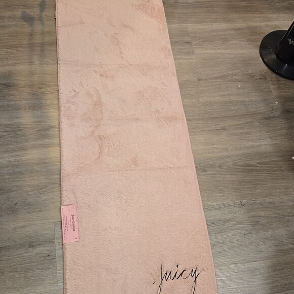 Juicy Couture Home Signature Logo Plush Accent Runner - Picture 4 of 7